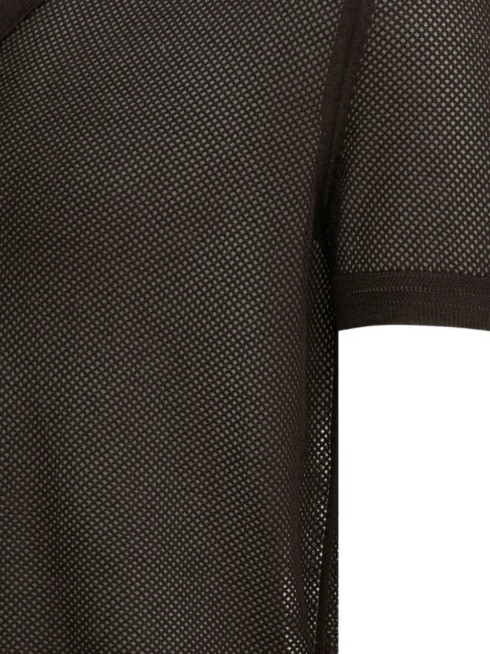 V-neck mesh t-shirt-TOM FORD-Verso