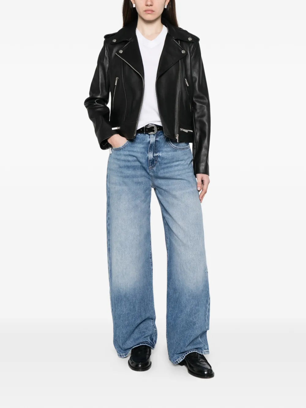 V-neck sleeveless tank top-VINCE-Verso