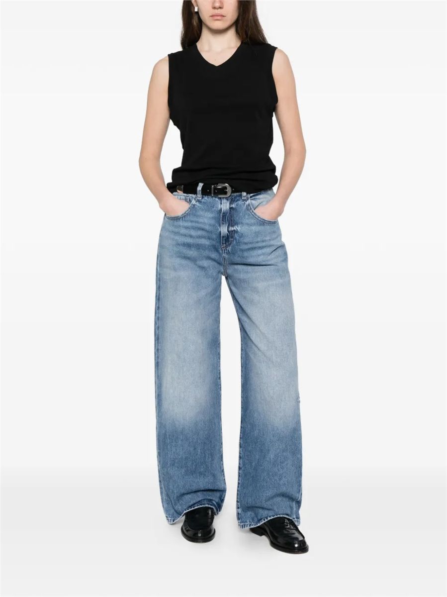 V-neck sleeveless tank top-VINCE-Verso