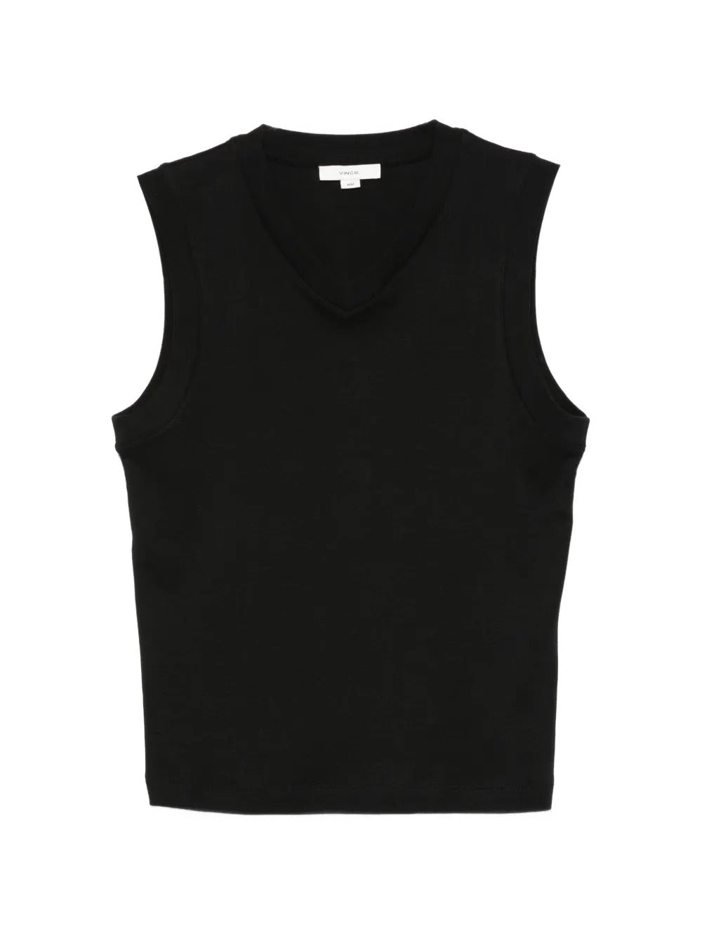 V-neck Sleeveless Tank Top-VINCE-308603-S-Verso