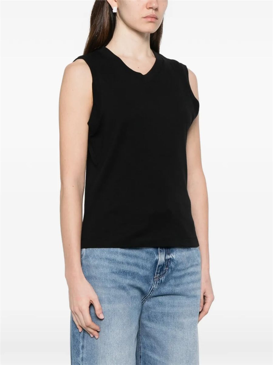 V-neck sleeveless tank top-VINCE-Verso