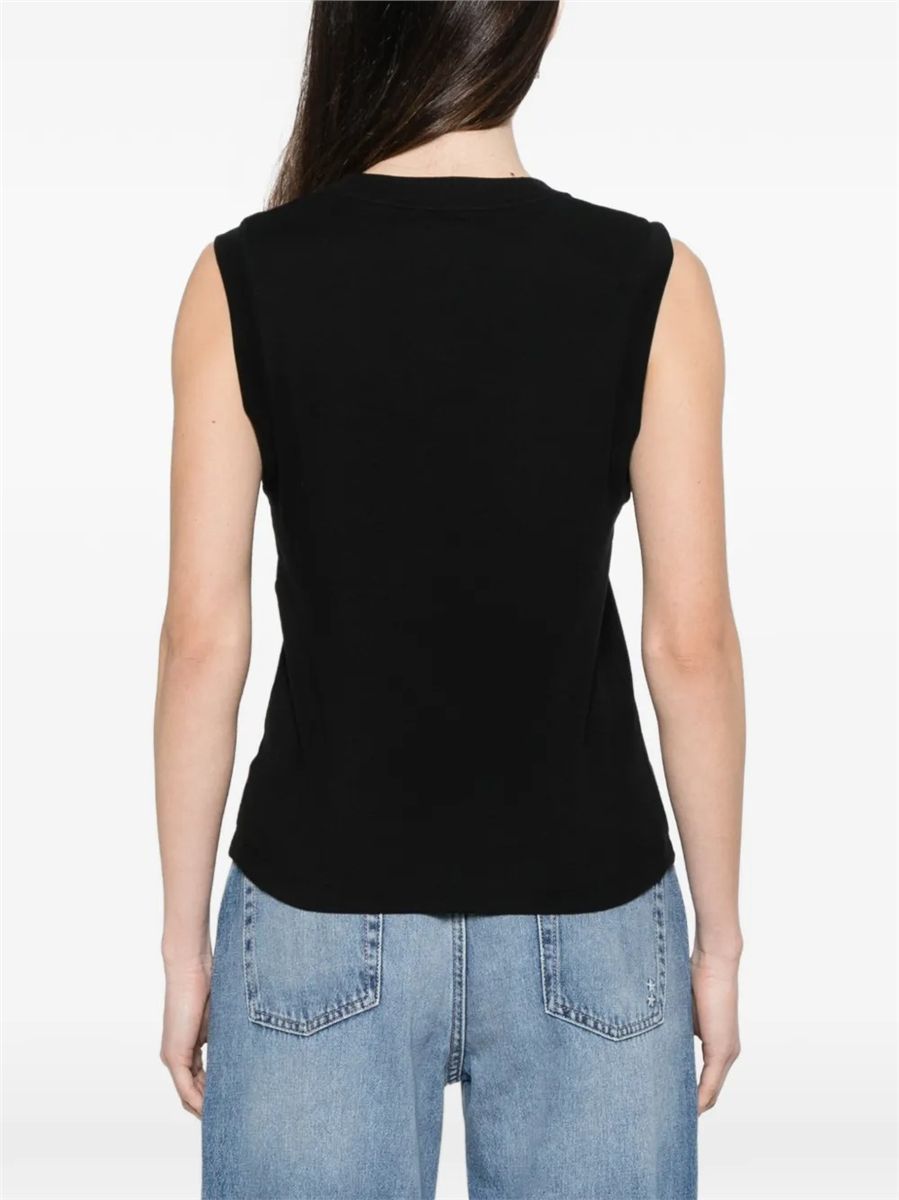 V-neck sleeveless tank top-VINCE-Verso