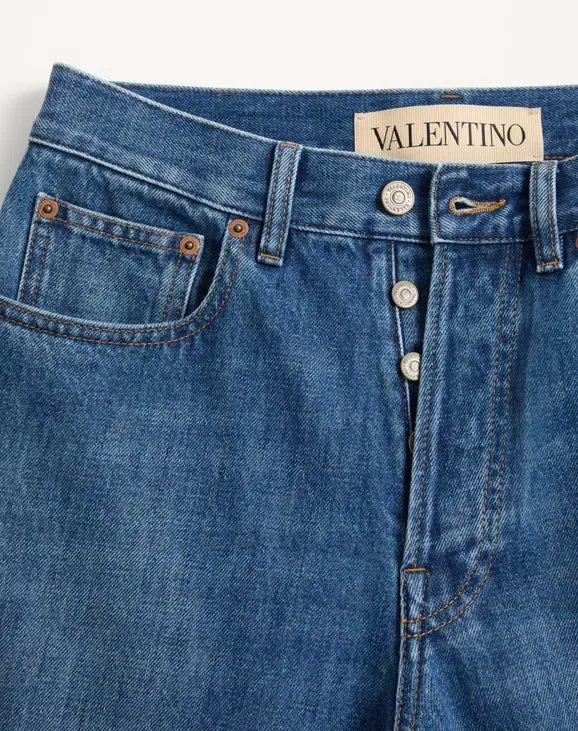 Valentino denim trousers-VALENTINO-Verso
