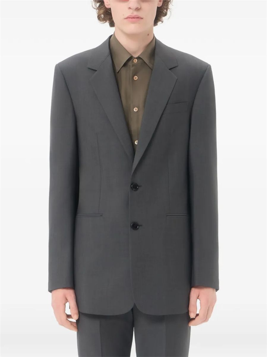 Valentino Single-Breasted Wool Jacket