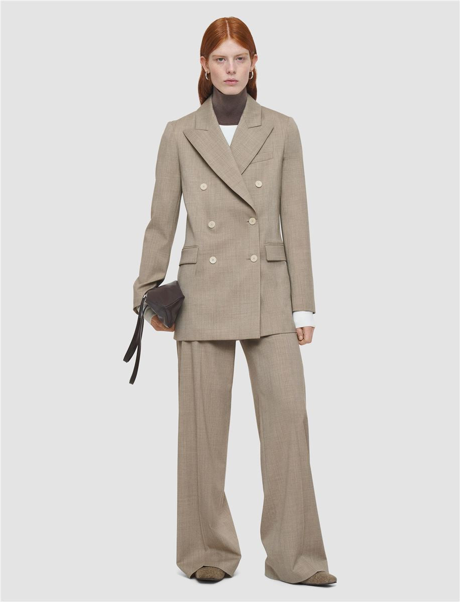 VALERY MELANGE WOOL JACKET-JOSEPH-Verso