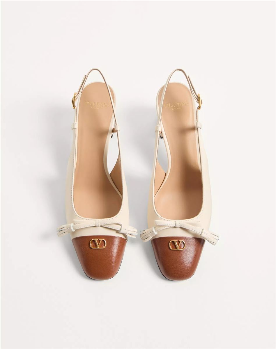 Valet du roi kid slingback pump 60mm-VALENTINO-Verso