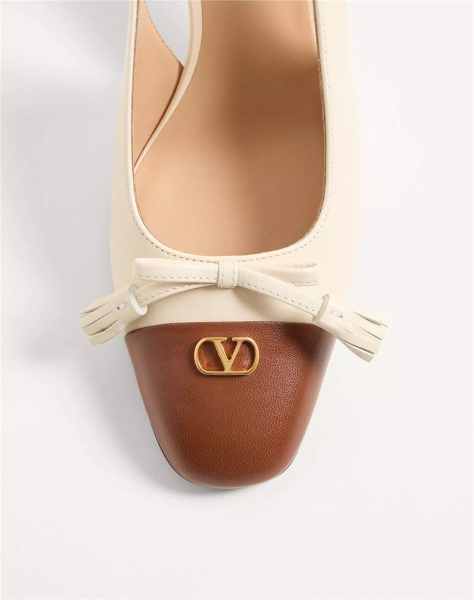 Valet du roi kid slingback pump 60mm-VALENTINO-Verso