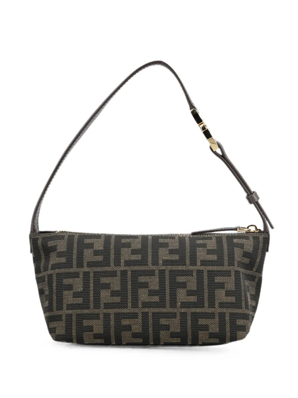 Vanity pouch small ff zucca jacquard fabric mini bag