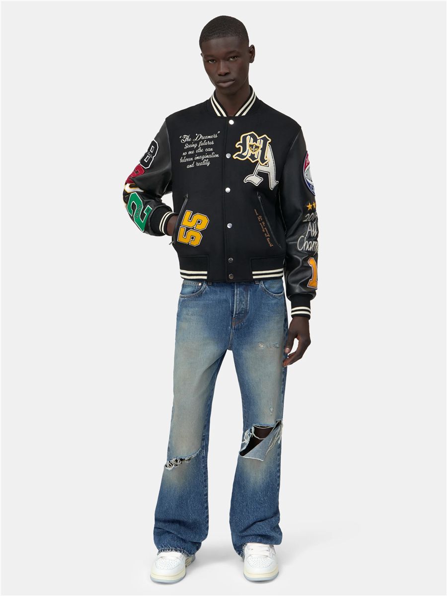 Varsity patch jacket-AMIRI-Verso
