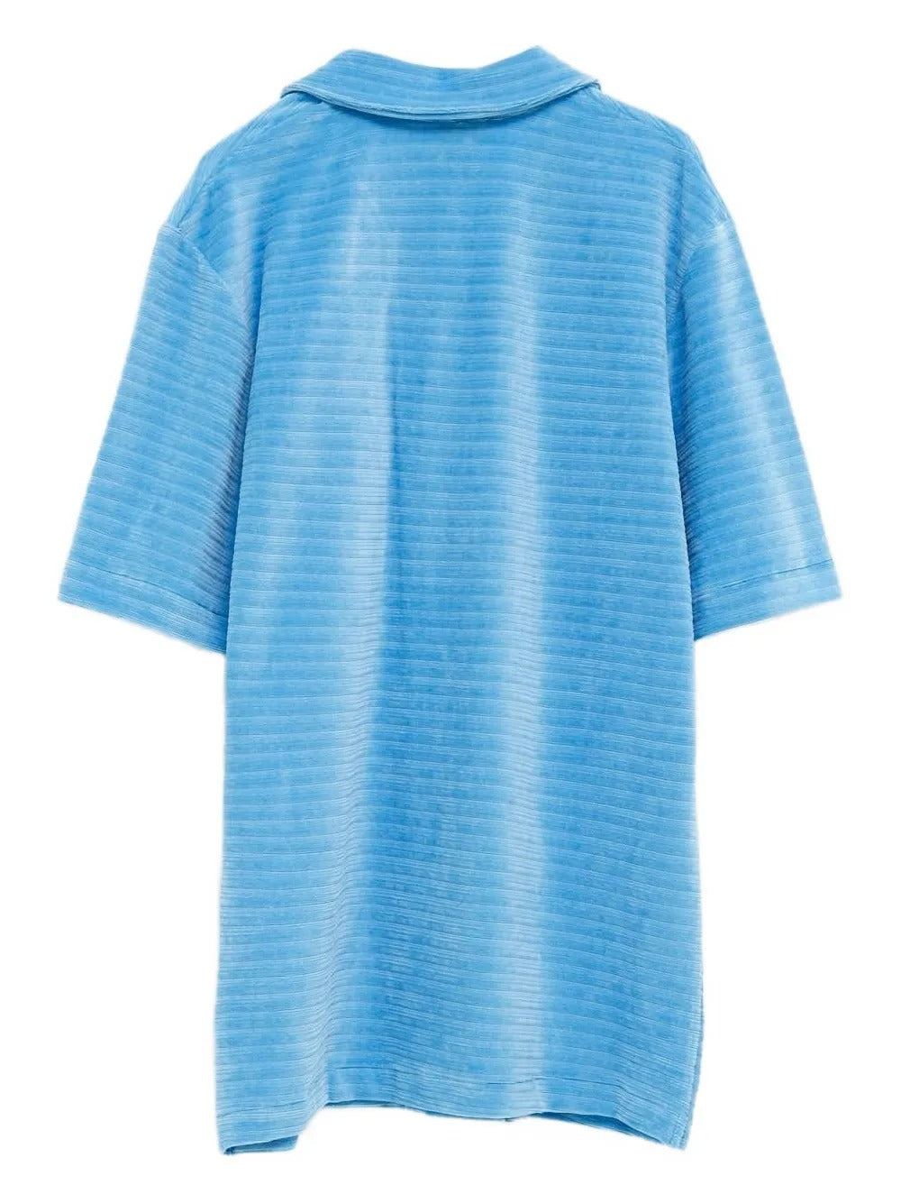 Velour stripe short sleeve shirt-CASABLANCA-Verso