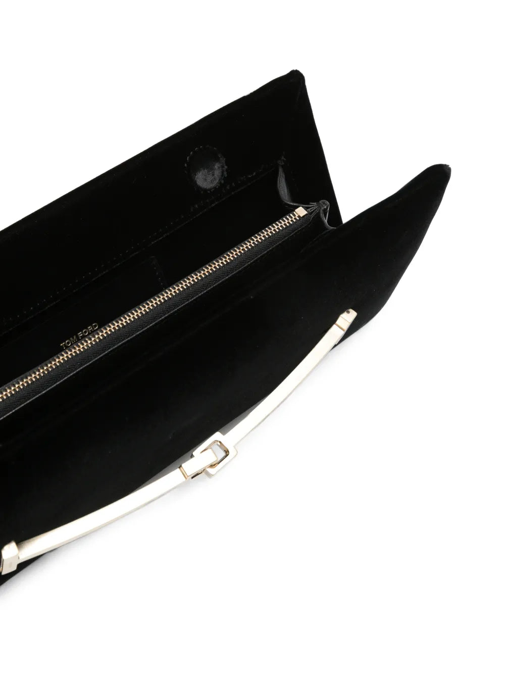 Velvet t-bar clutch bag-TOM FORD-Verso