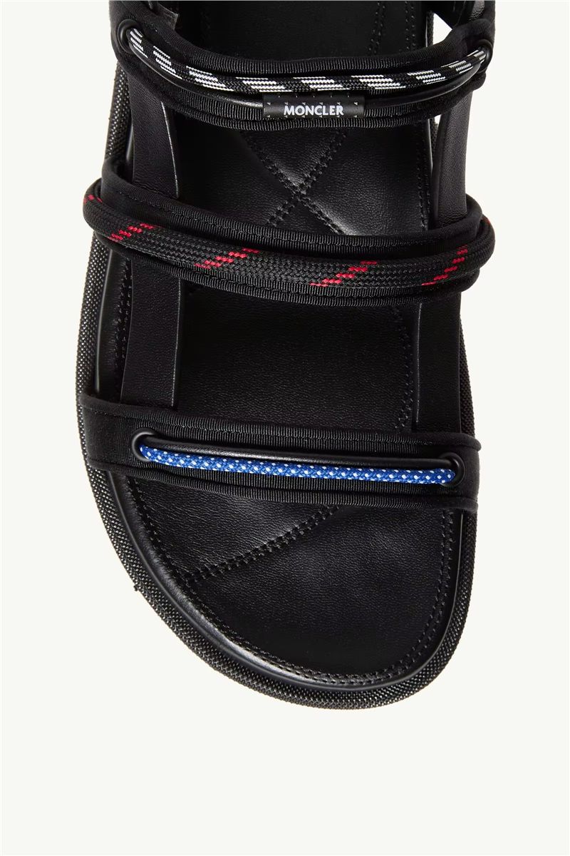 Vera isla leather sandals-MONCLER-Verso