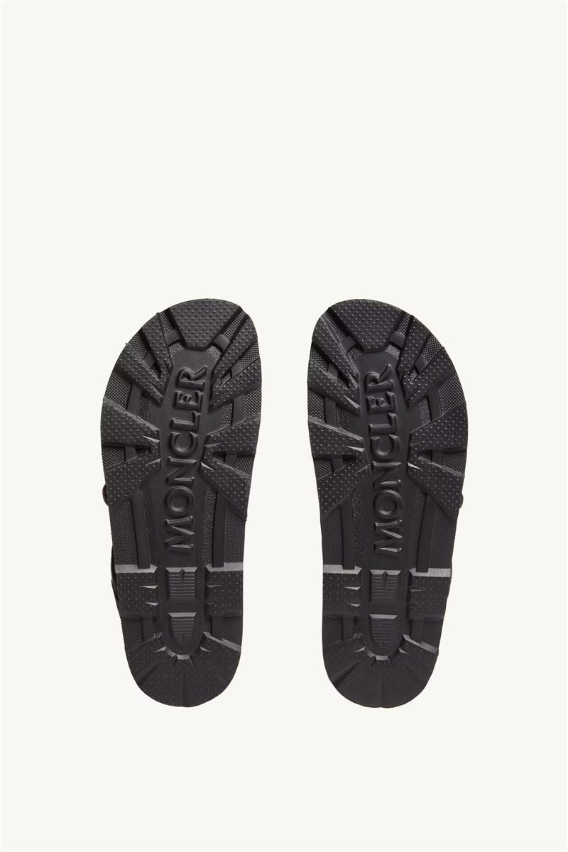 Vera isla leather sandals-MONCLER-Verso