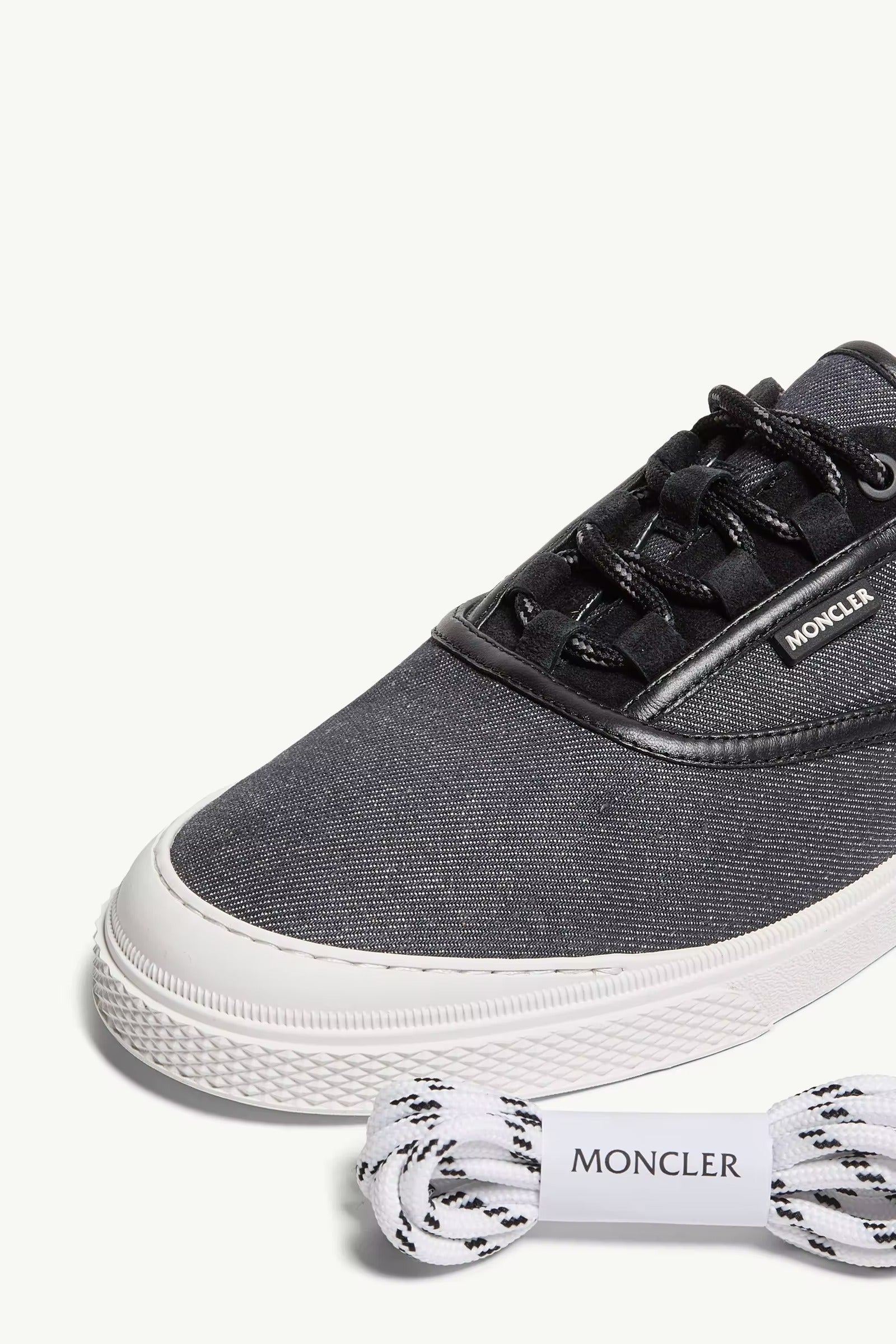 Vera Leisure Denim Trainers-MONCLER-Verso