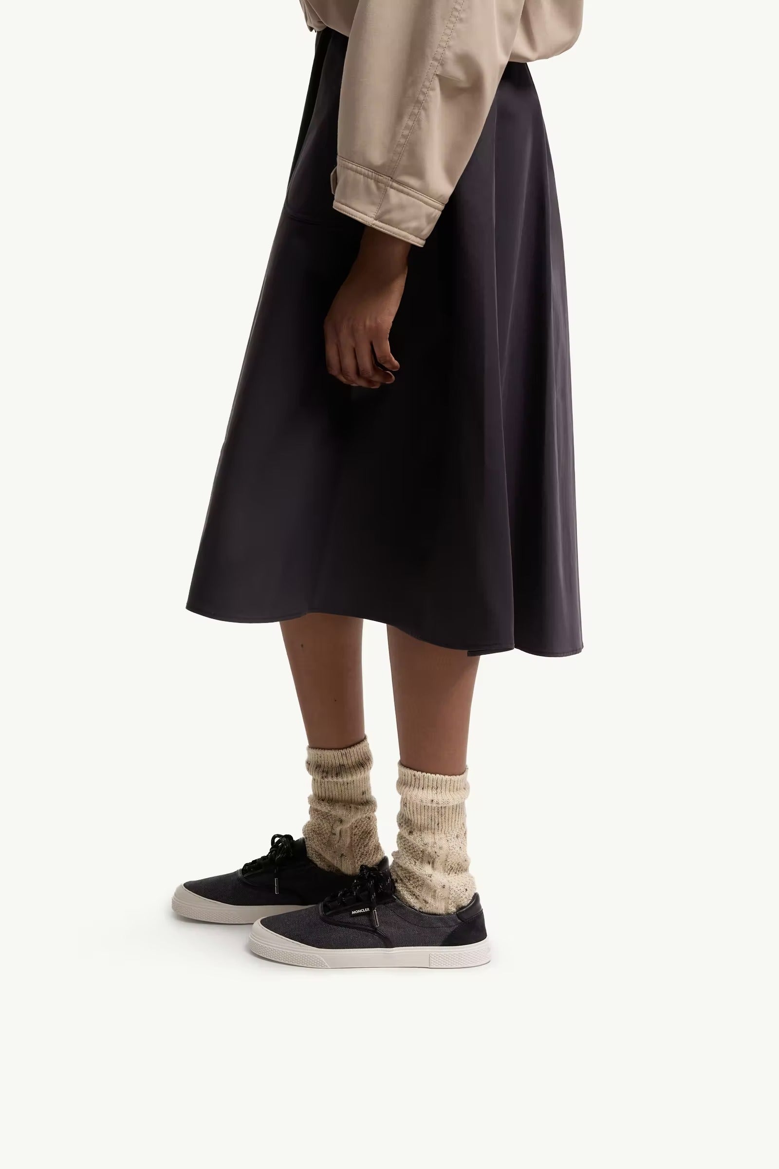 Vera Leisure Denim Trainers-MONCLER-Verso