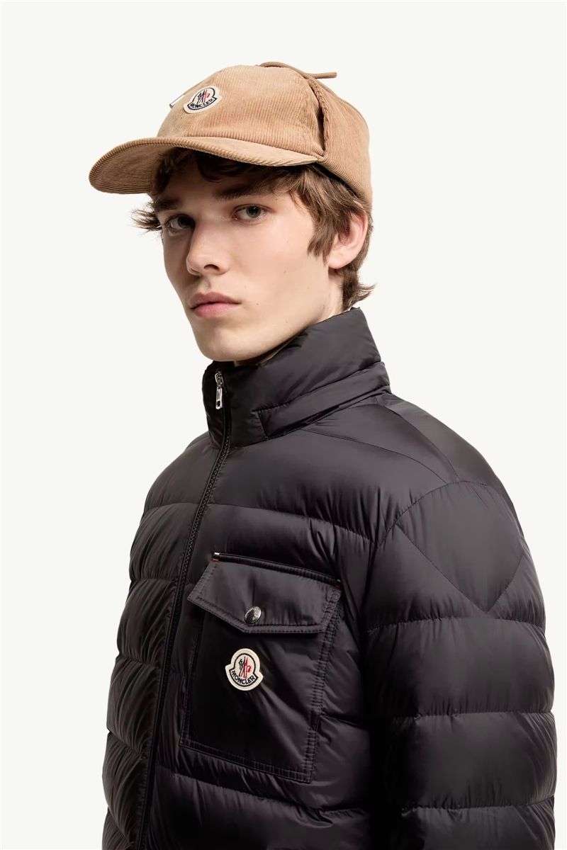 Verith hooded short down jacket-MONCLER-Verso