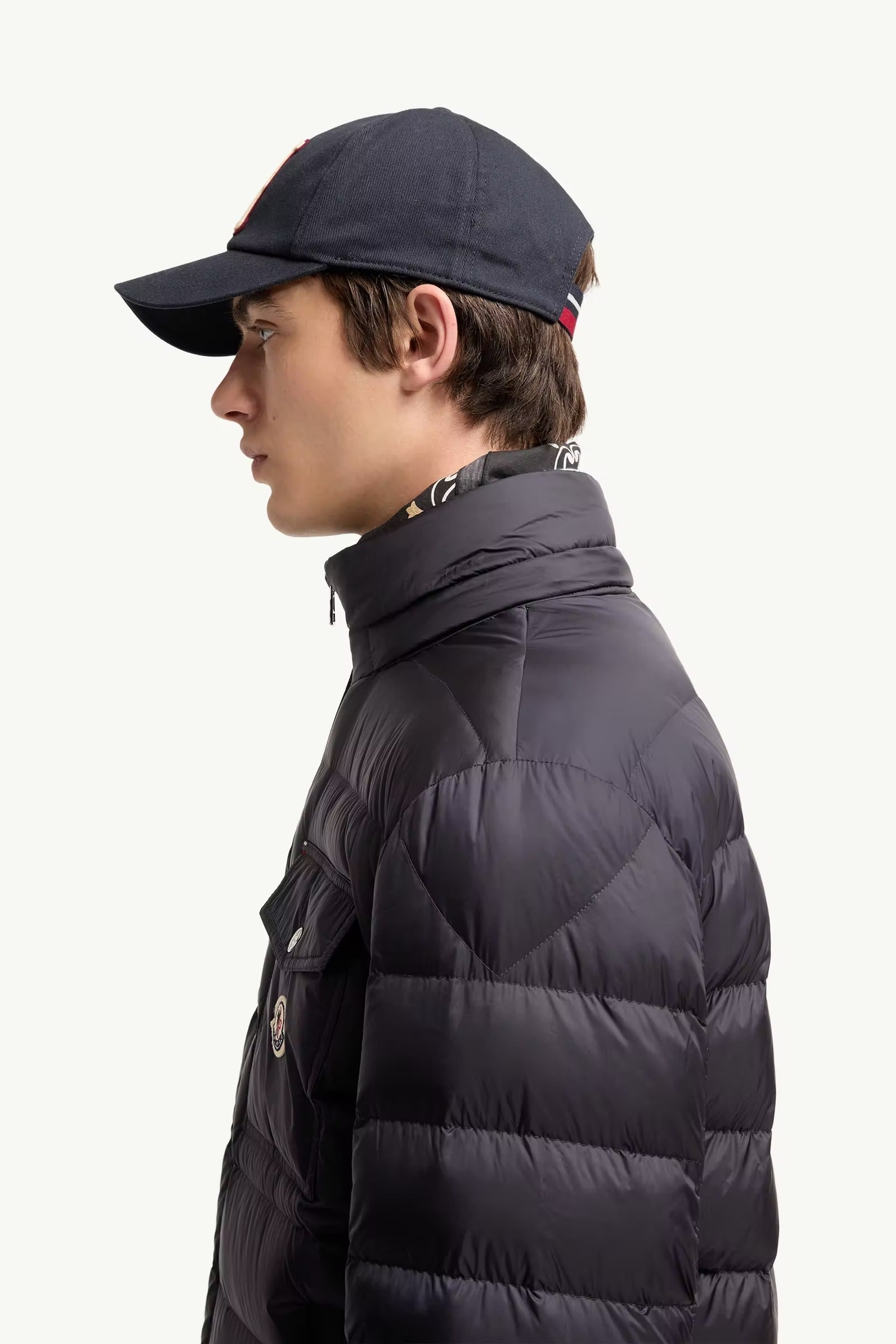 Verith hooded short down jacket-MONCLER-Verso