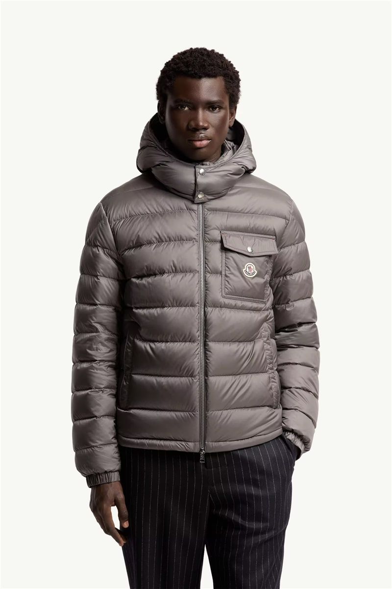 Verith hooded short down jacket-MONCLER-Verso