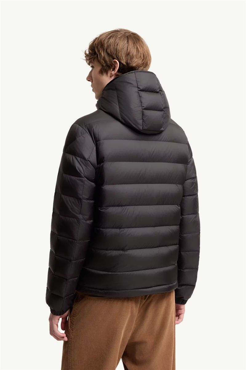 Verith hooded short down jacket-MONCLER-Verso