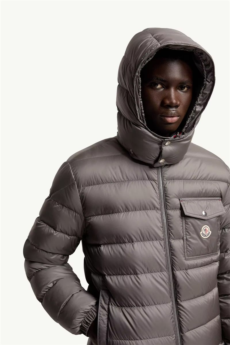 Verith hooded short down jacket-MONCLER-Verso