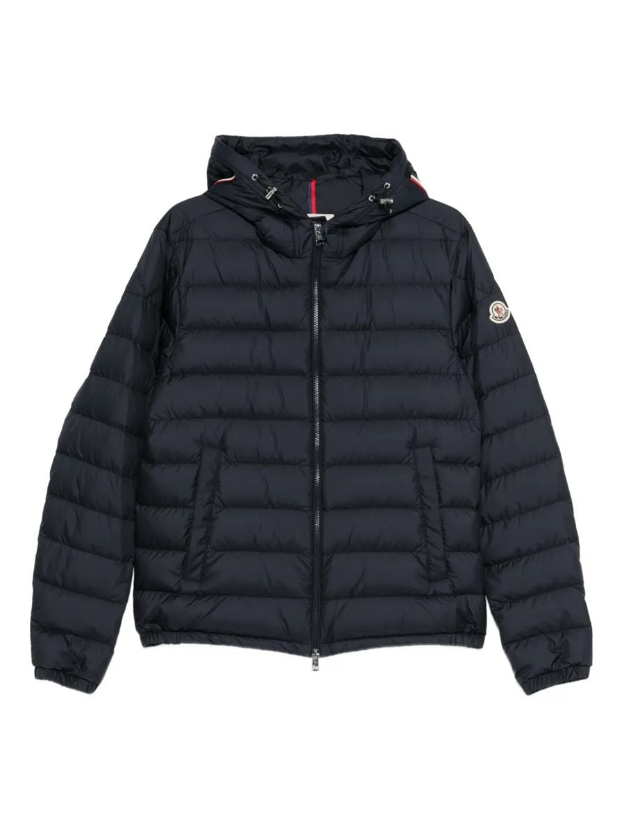 Vermeille hooded short down jacket-MONCLER-Verso