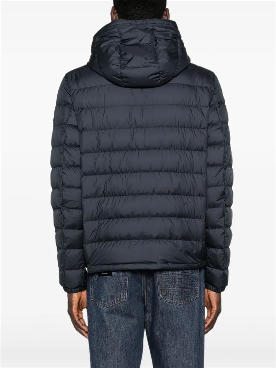 Vermeille hooded short down jacket-MONCLER-Verso