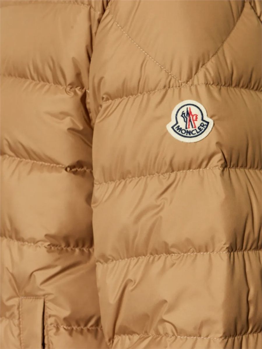 Vermeille hooded short down jacket-MONCLER-Verso