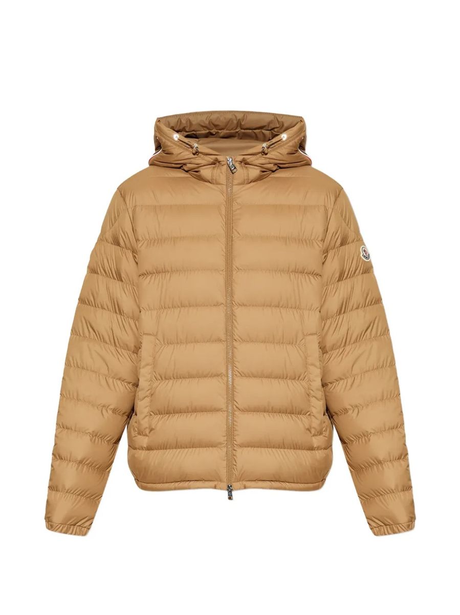 Vermeille hooded short down jacket-MONCLER-Verso