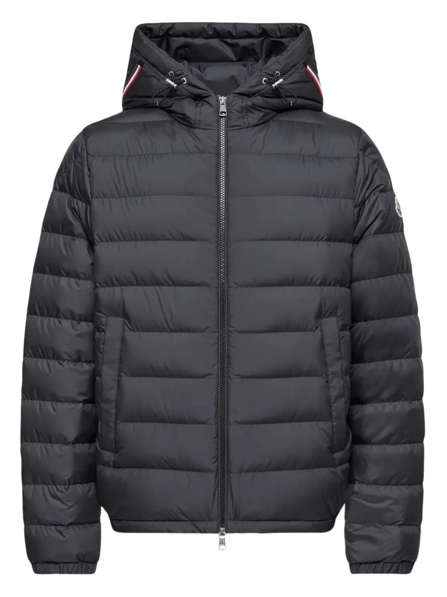 Vermeille hooded short down jacket-MONCLER-Verso