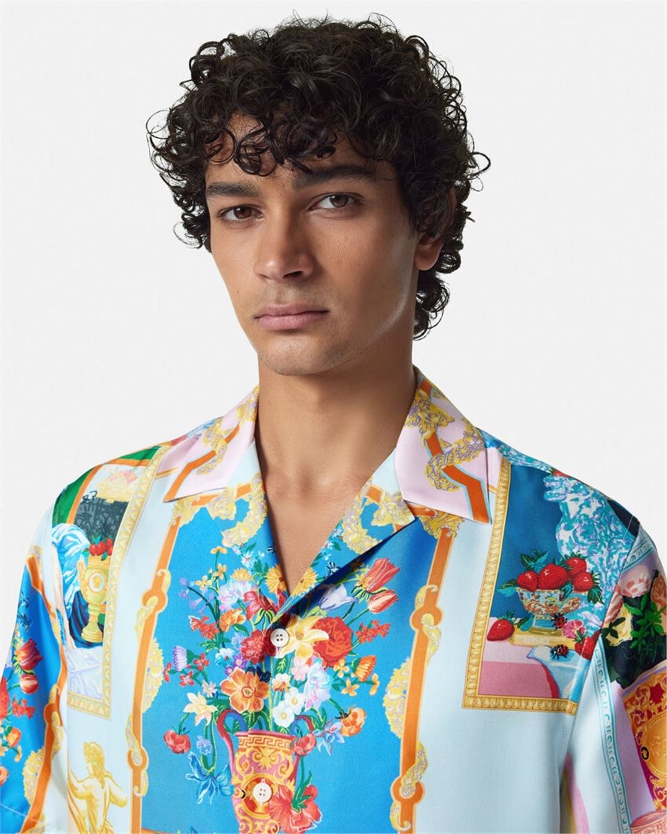 VERSACE GALLERY SILK SHIRT -  VERSACE -  Verso