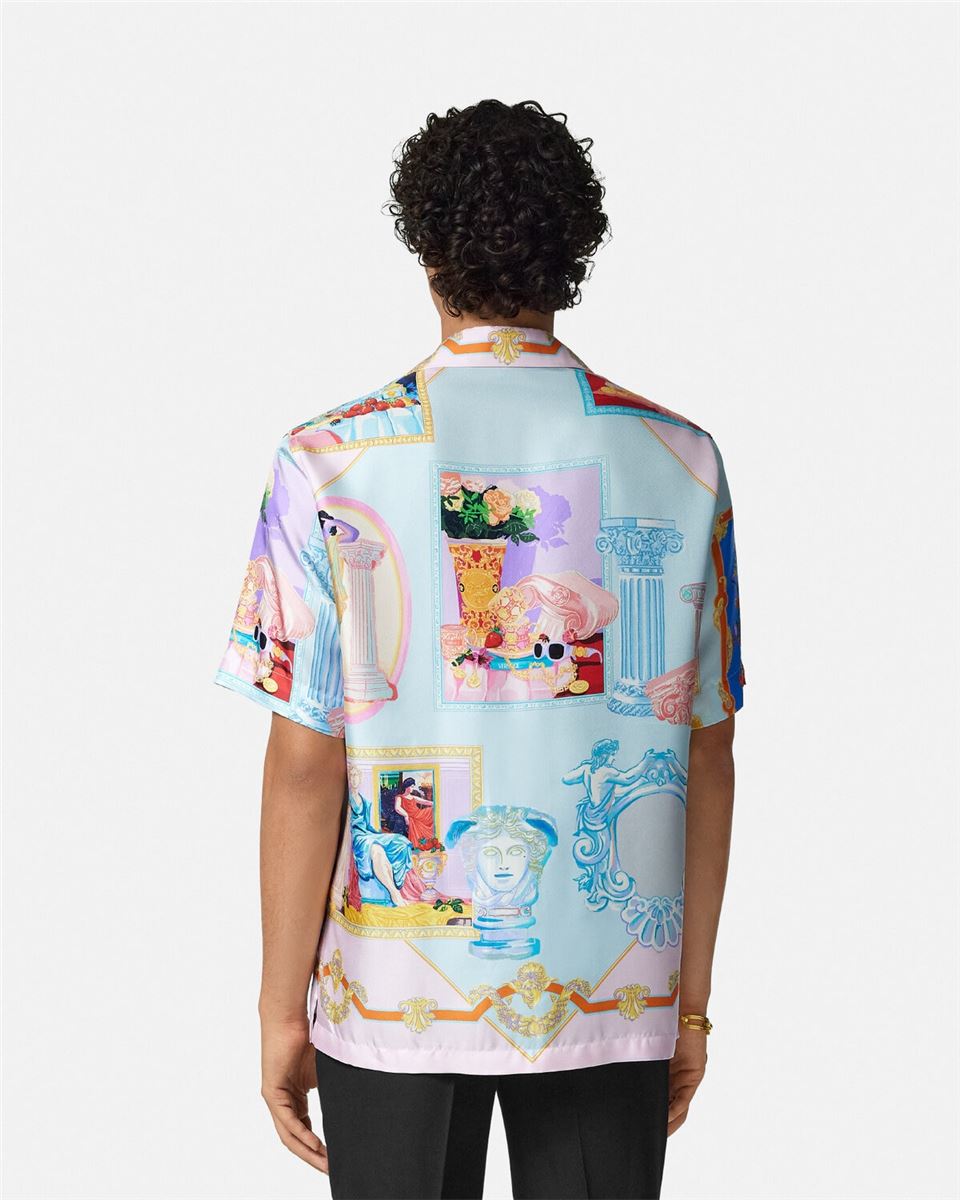 VERSACE GALLERY SILK SHIRT -  VERSACE -  Verso