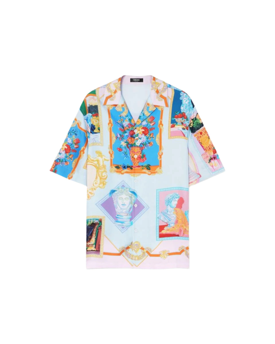 VERSACE GALLERY SILK SHIRT -  VERSACE -  Verso