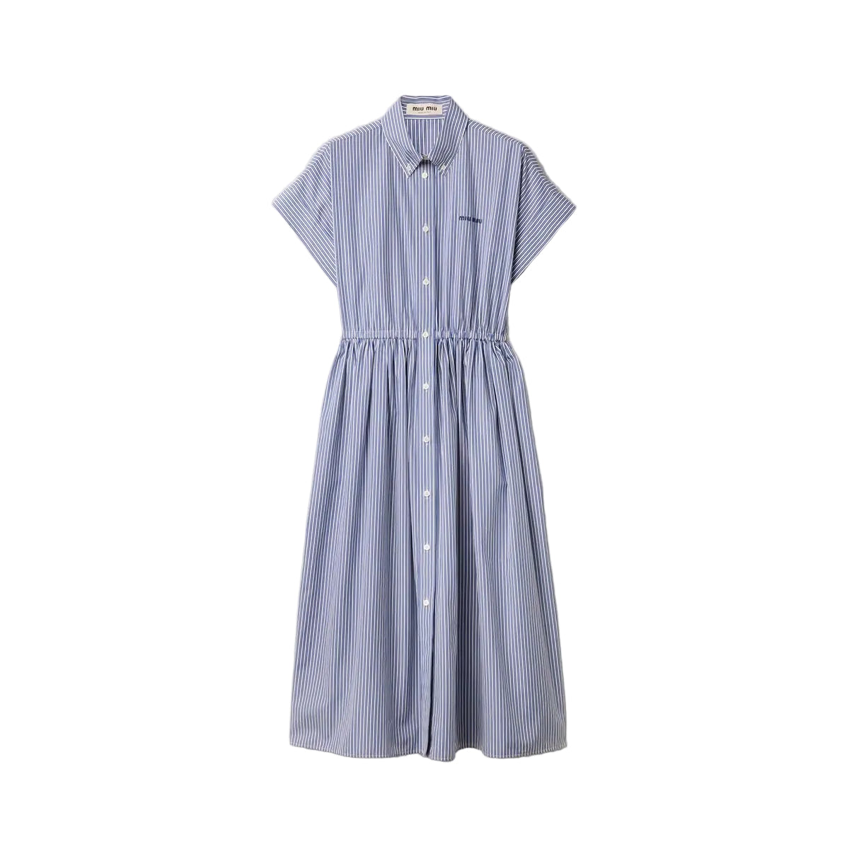 vertical stripe poplin midi-dress-MIU MIU-309367-40-Verso