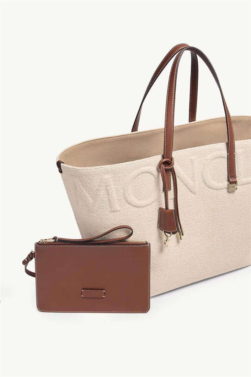 Very terry tote bag-MONCLER-Verso