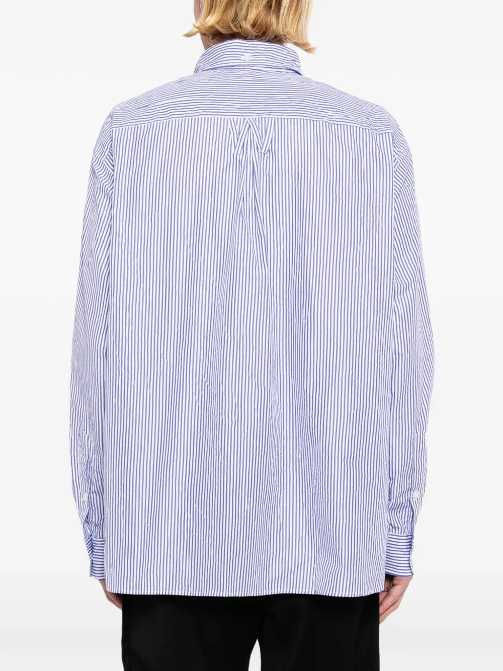 Veterano Shirt Sail Blue Stripe-WILLY CHAVARRIA-Verso