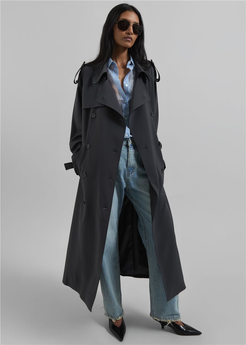 Veyron Trench Coat-THE FRANKIE SHOP-Verso