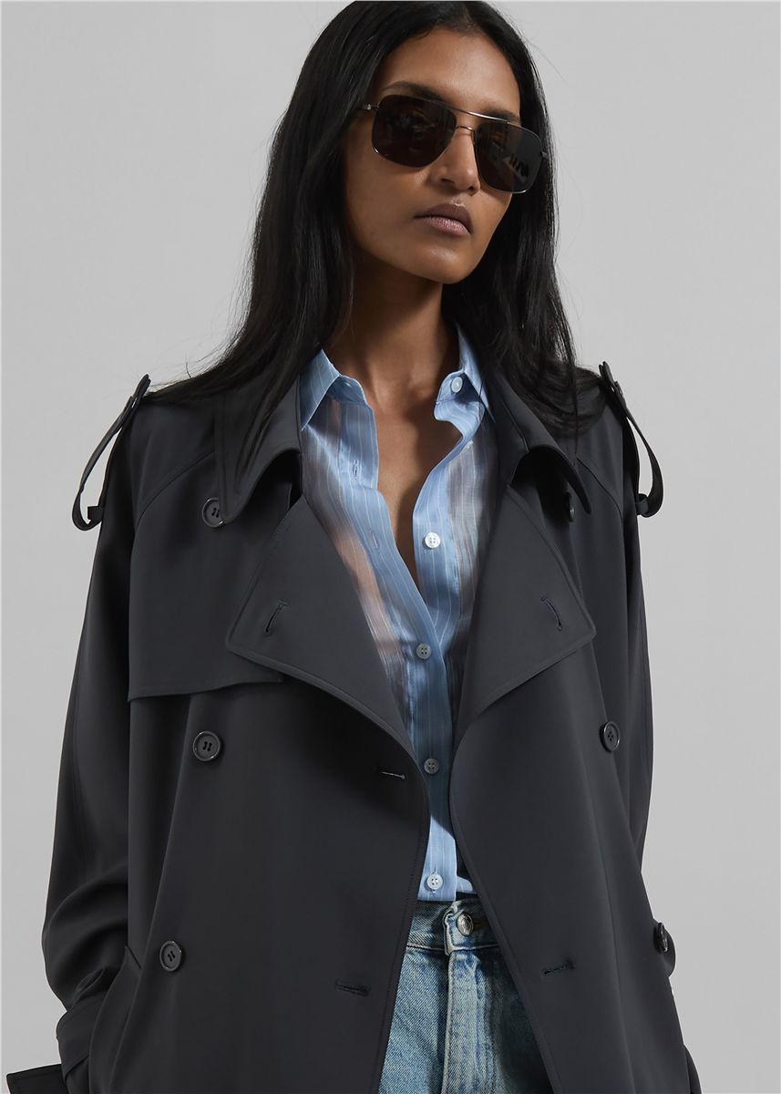 Veyron Trench Coat-THE FRANKIE SHOP-Verso