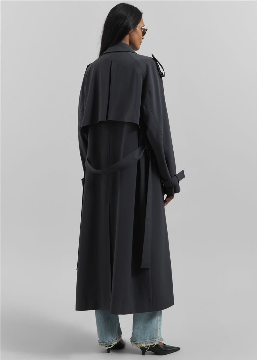 Veyron Trench Coat-THE FRANKIE SHOP-Verso