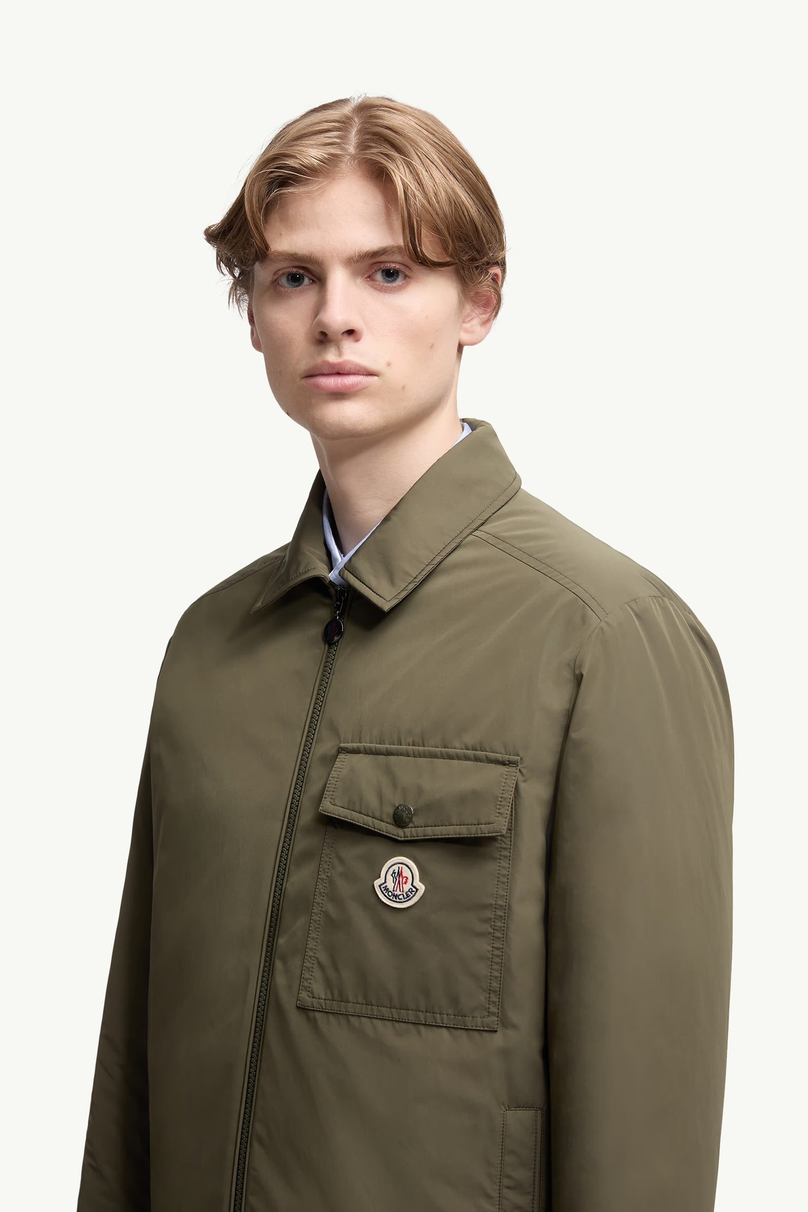 VIGEON DOWN SHIRT JACKET-MONCLER-Verso