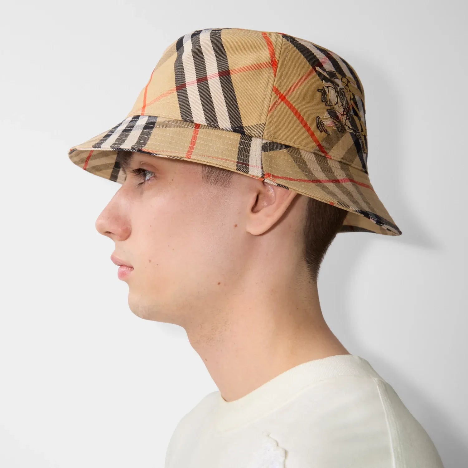 Vintage Check Bucket Hat-BURBERRY-Verso