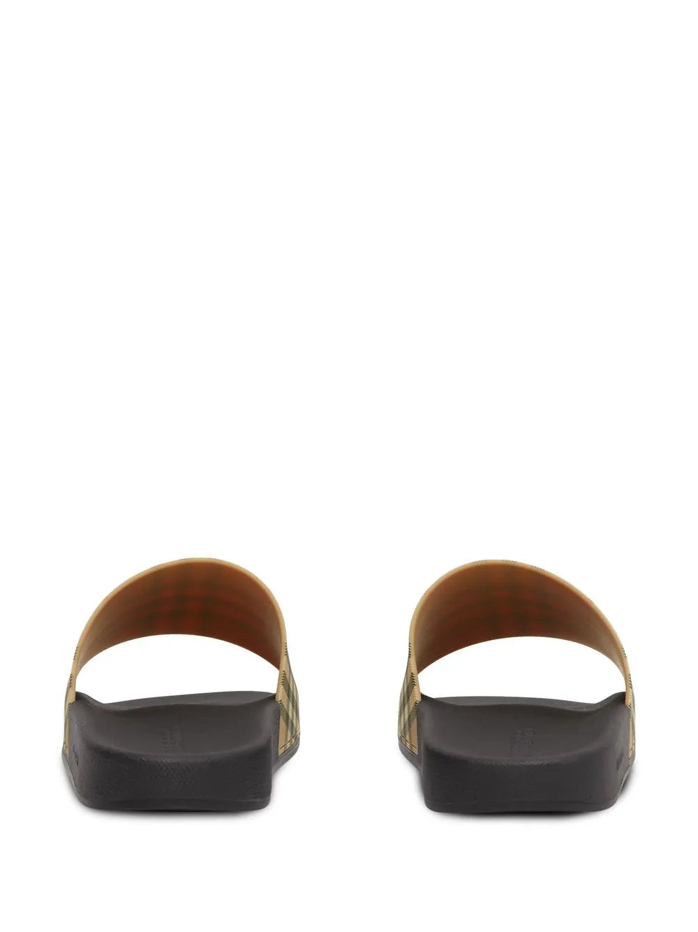 Vintage check print slides-BURBERRY-Verso
