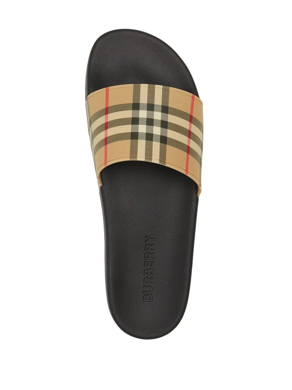 Vintage check print slides-BURBERRY-Verso