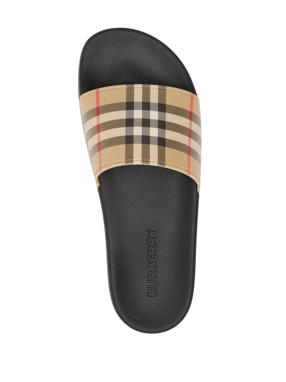 Vintage check slides-BURBERRY-Verso