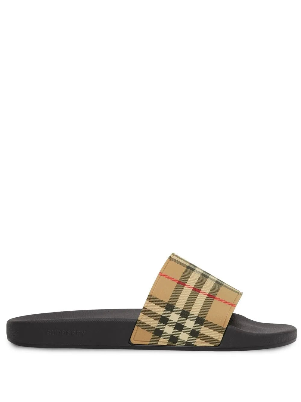 Vintage check print slides-BURBERRY-Verso