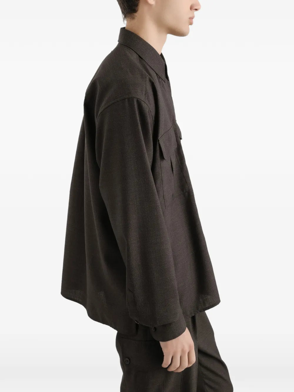 Virgin wool shirt-DOLCE&GABBANA-Verso