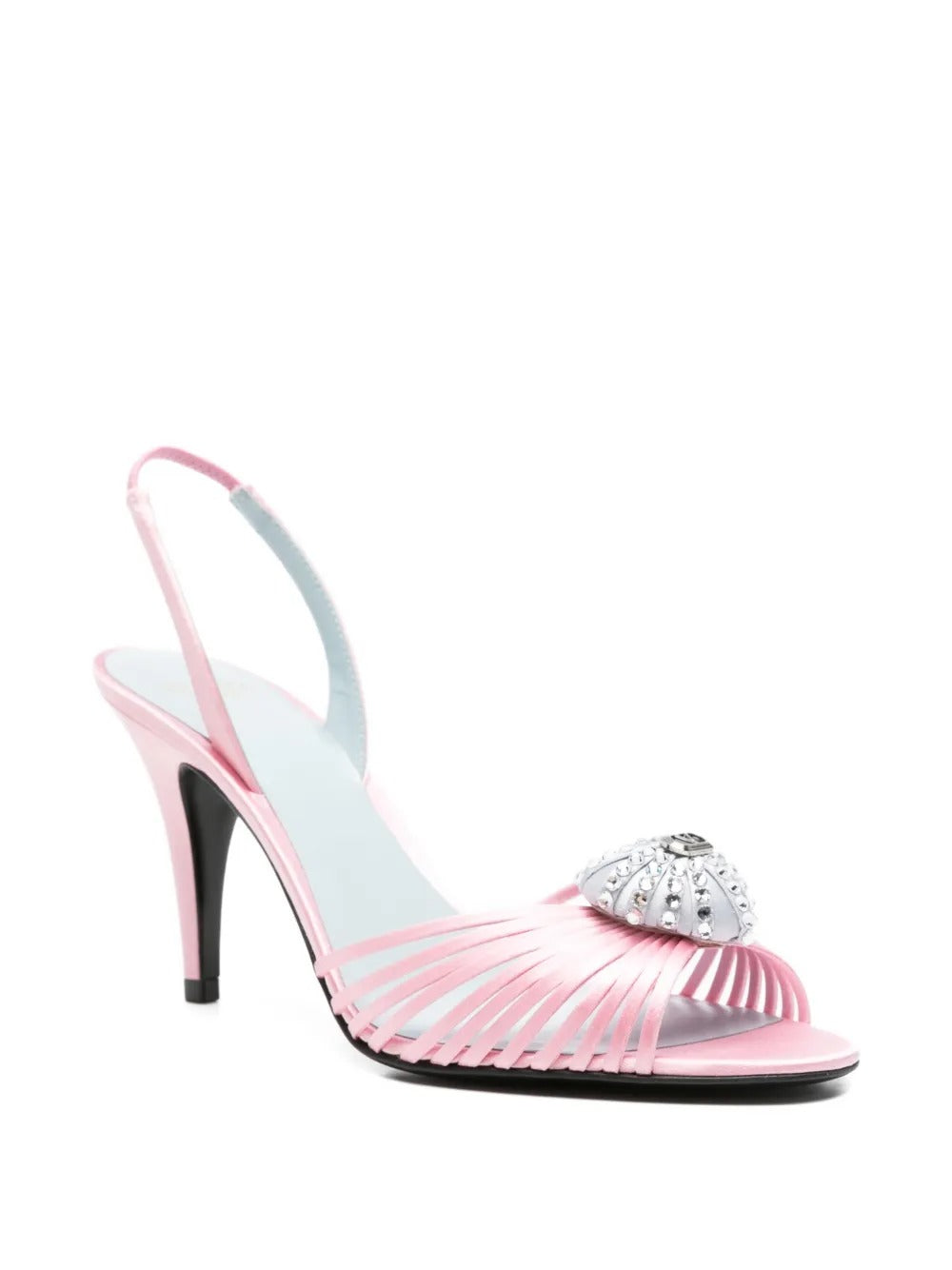 Vlogo crystal-embellished sandals-VALENTINO-Verso