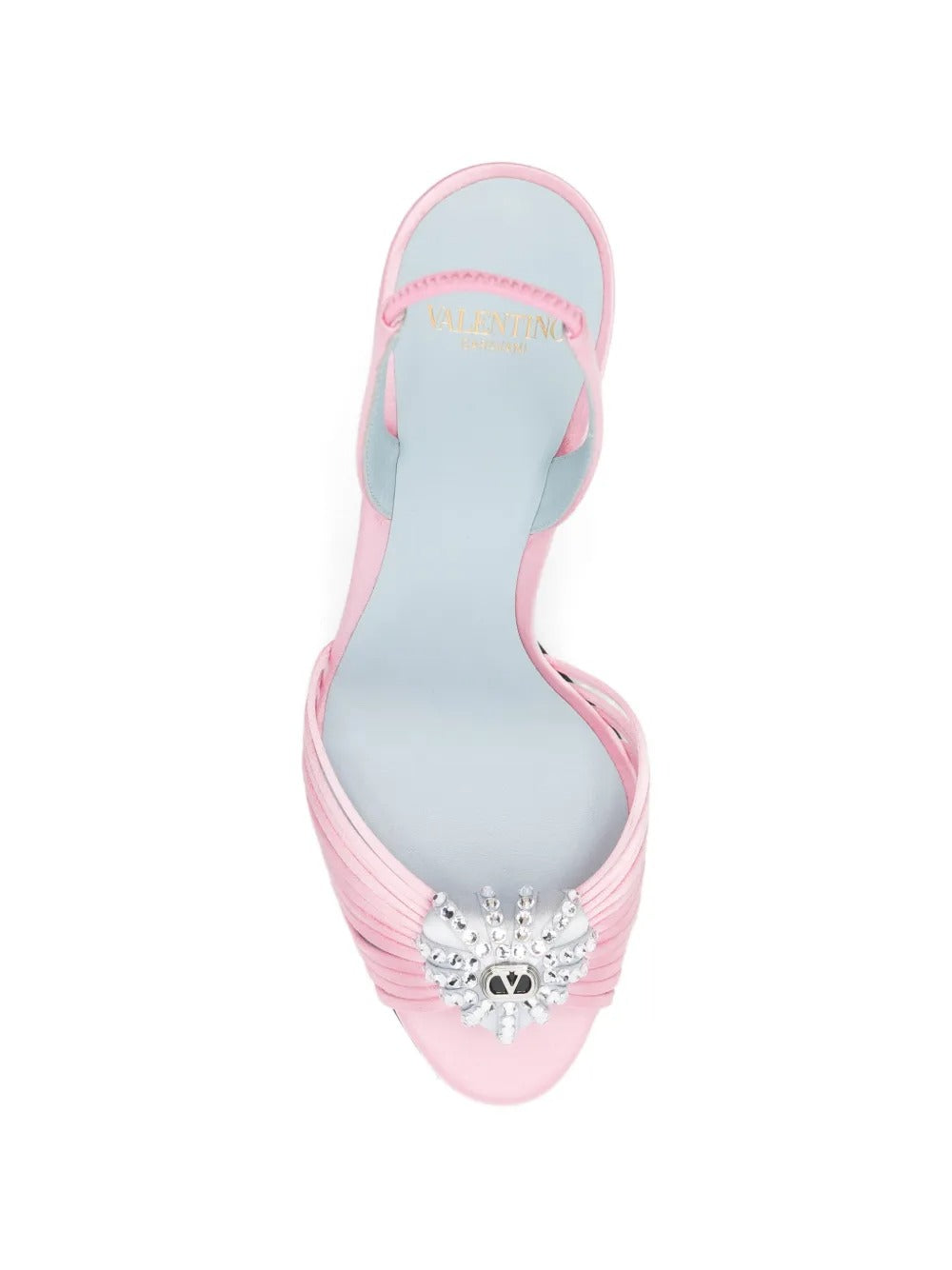Vlogo crystal-embellished sandals-VALENTINO-Verso