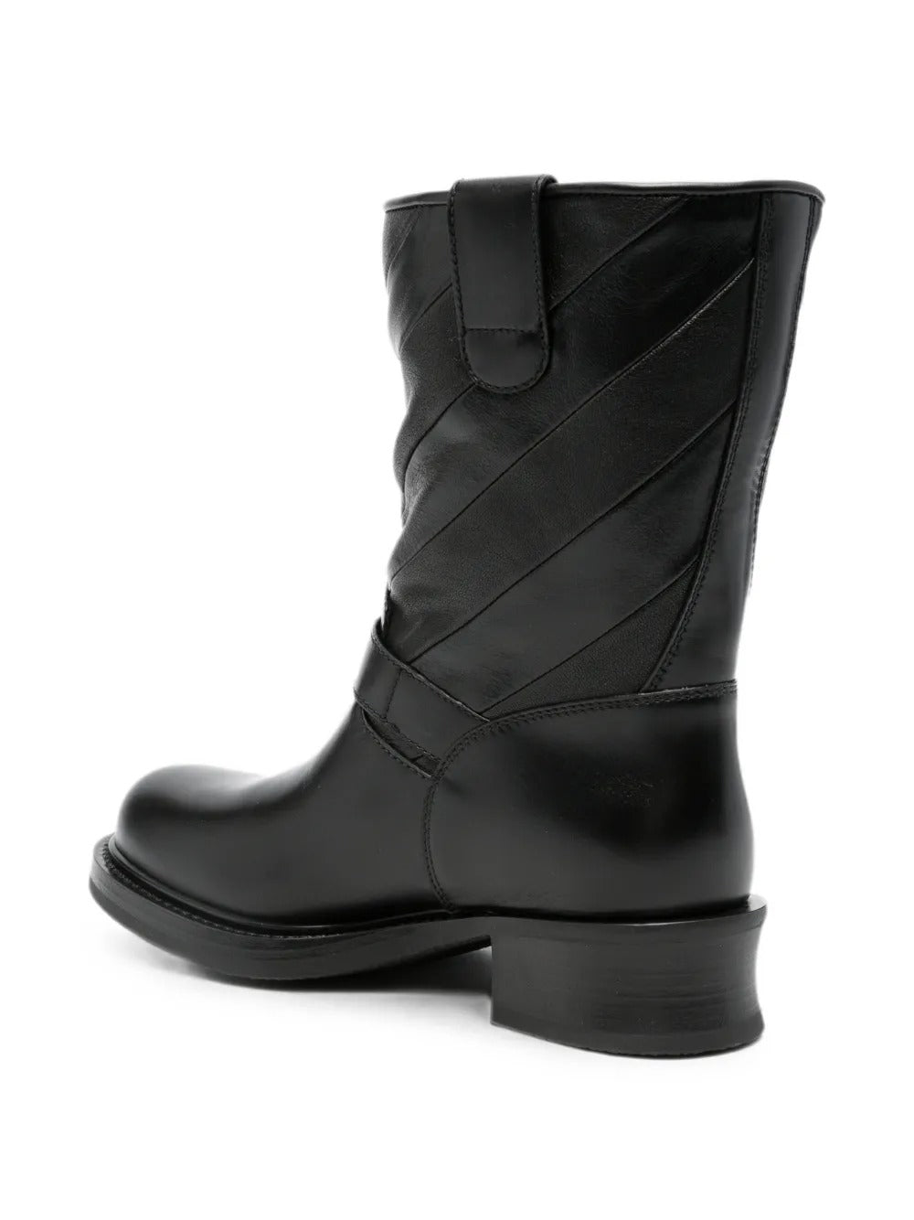 Vlogo signature buckle-fastening boots-VALENTINO-Verso