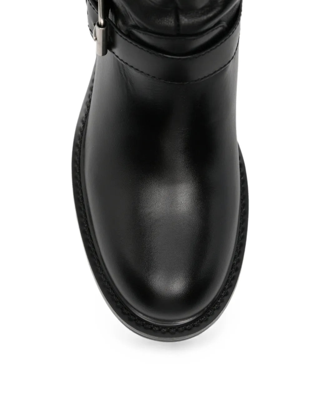 Vlogo signature buckle-fastening boots-VALENTINO-Verso