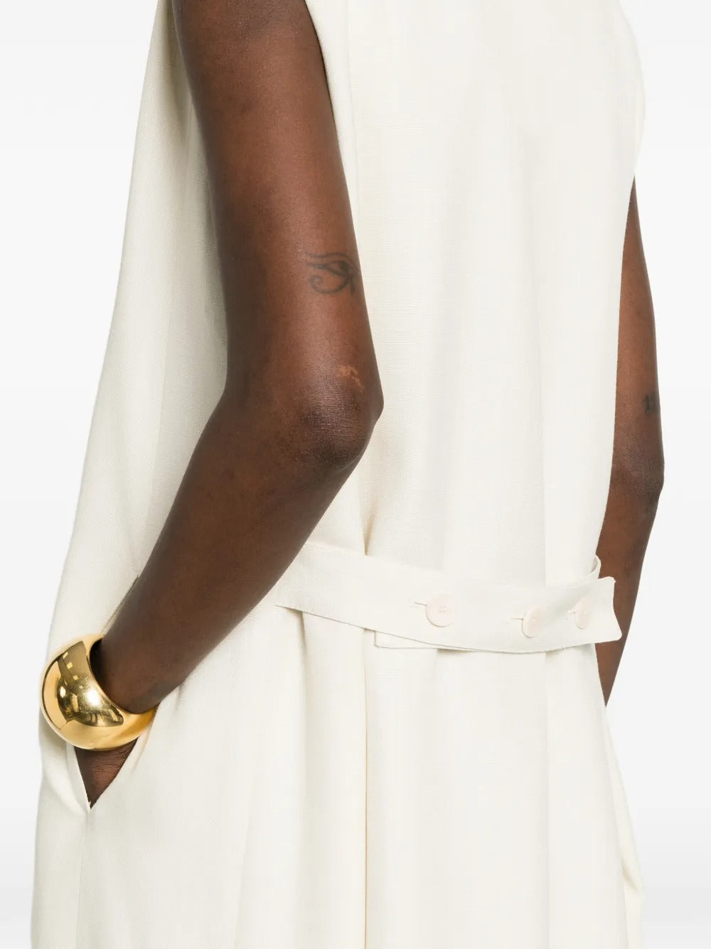 Vssad Viscose Tailoring Dress-JOSEPH-Verso